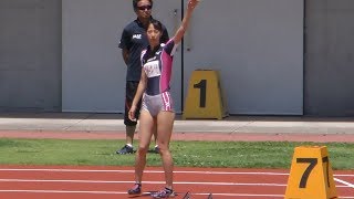 20180701 群馬県選手権 男子 女子200ｍ決勝