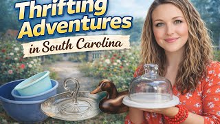 Thrifting Adventures in SC | Vintage Finds| Goodwill GW Boutique |Surfside|Florence|Pawleys Island