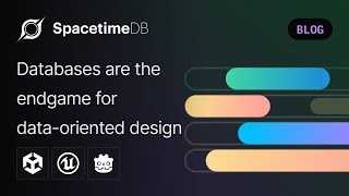 Databases are the endgame for data-oriented design