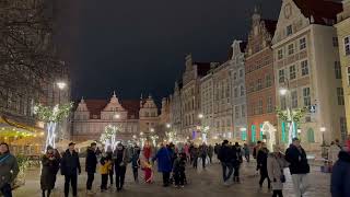 Gdansk Poland / walking tour 2 / December 2024