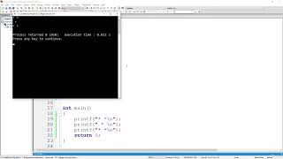 C Pattern Printing Programs | X Shape Explained || Must Watch - English
