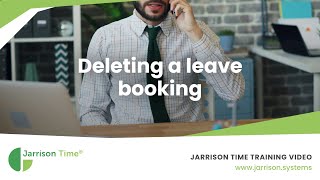 Deleting a leave booking