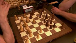 GM Lintchevski Daniil - Aleksejs Zuckovs, Rapid chess, Scandinavian defence