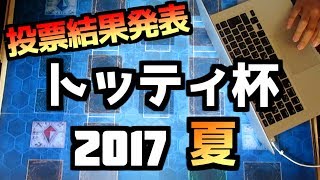 遊戯王【雑談動画】「トッティ杯 2017 夏」投票結果発表【トッティ遊戯王ｃｈ】2017.vol.54