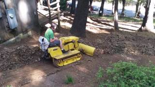 Mini dozer action, the magnatrac