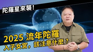 2025年流年陀羅星在子女宮要注意哪些？【國際紫微學會\u0026大耕老師】請開字幕