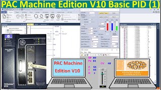 PAC Machine Edition V10 PID library block simulation| Emerson PLC \u0026 Software| PLC GE projects