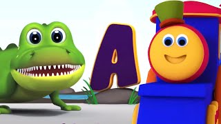 Animal Abc Song, Bob The Train and Learning Video for Kids