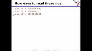 Binary Integral Literals