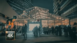 Taipei Nangang Exhibition Center【南港展覽館】Walking Around, Taipei City Walking Night | 4K