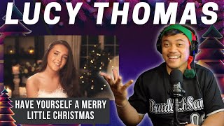 HAVE YOURSELF A MERRY LITTLE CHRISTMAS with LUCY THOMAS | Bruddah🤙🏼Sam's REACTION VIDEOS