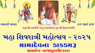 🔴LIVE ll  લાઈવ મામાદેવના ડાકડમરૂ || મામાદેવ-નાજાપુર (મેંદરડા) ll #drstudiogalath