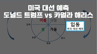 미국 대선 예측 - 2024년 24절기 입동