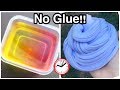 3 Ways How To Make Super Easy No Glue Slime Under 5 Minutes!!