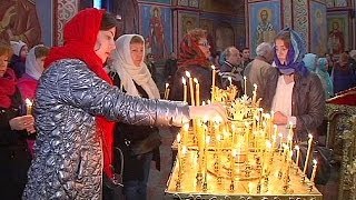 Ukrayna'da hüzünlü Paskalya