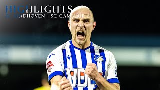 Dubbelslag van Rottier leidt winst van Blauwwitten in | Highlights | FC Eindhoven - SC Cambuur