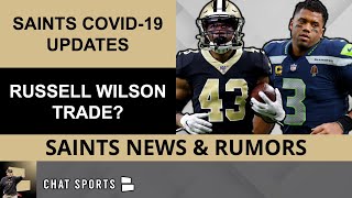 New Orleans Saints Rumors On Russell Wilson Trade, Terron Armstead, Saints COVID News + Playoff Path
