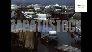 🏙️ Hong Kong 1976 Archive Footage: Vibrant Markets, Harbor Views \u0026 City Life 🛥️🌆