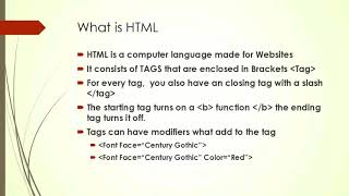 Basic HTML for Blackboard