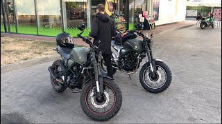 Подписчик купил Geon Scrambler 250. Отзыв о моте и о поездке.