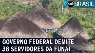 Governo Federal demite 38 servidores da Funai | SBT Brasil (24/01/23)