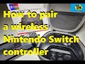 How to connect a 3rd party wireless controller to the Nintendo Switch.  EASY! Step by Step!