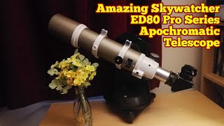 Amazing Skywatcher ED80 Pro Series Apochromatic Refractor Telescope Gold Version