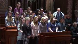 Hashkivenu | Cuyahoga Valley Christian Academy Choir with Zanuck Lindsey \u0026 Kimo Hussey - 3/17/2023