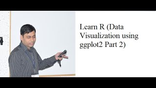 Learn R (Data Visualization using ggplot2 Part 2)