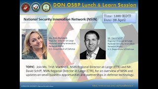 DON OSBP Lunch \u0026 Learn: NSIN