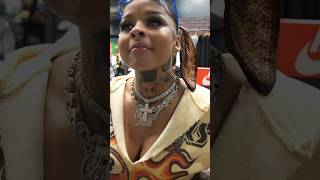 Chrisean Rock has Blueface tattooed on her Neck 😳😩