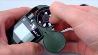 How to properly insert an impeller into Kestrel 4000 or 4500 wmv