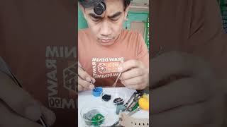 pinagawa narin sa iba, nag leak narin battery, #raffywatchrepair  try nating mapagana.