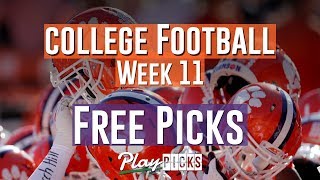 College Football Week 11 | Free Picks & Sports Betting Tips