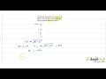 A particle excutes simple harmonic motion with an amplitude of 5 cm. When the particle is at 4 cm