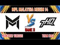 MONSTER VICIOUS VS TEAM HAQ - GAME 3 | MPL MALAYSIA MUSIM 14 | MV VS THQ [BM]