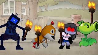 Cartoonmania The Movie Angry Mob Scene Reanimated