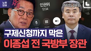 ‘박정훈 긴급구제 기각’ 전 이종섭 인권위에 전화