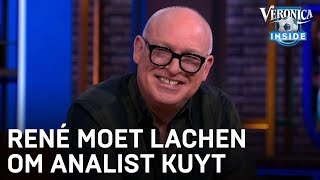 René moet lachen om analist Dirk Kuyt: 'Wat zegt 'ie nou?' | VERONICA INSIDE