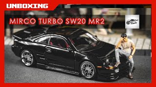 ［貓哥Vlog 265 ]Unboxing Micro Turbo 1:64 MR-2 SW20 Revision 4 I CC ENG \u0026 繁體中文