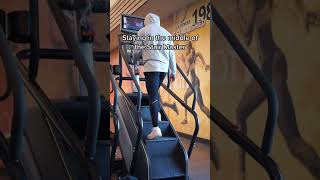 The ONLY CORRECT way to use the stair master