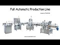 How to use Full Automatic Filling Production Line（Liquid Filling Capping And Labeling Machine）