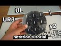 Rubik's Clock Notation Tutorial!
