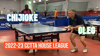 Chijioke OSUJI [2486] vs Oleg MARTENS [1900] - CCTTA House League 2022-23 - KO Final