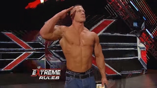 John Cena reveals news of Osama bin Laden at Extreme Rules 2011