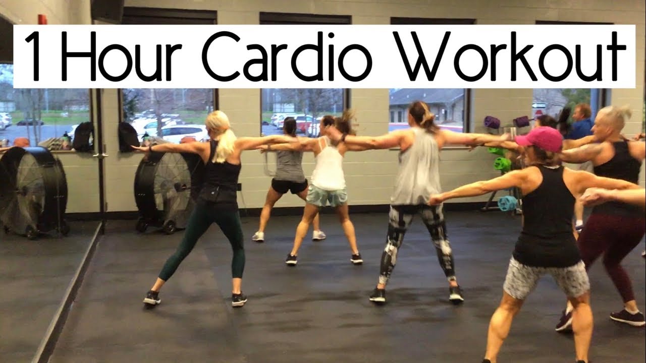 1 Hour Cardio Workout Youtube
