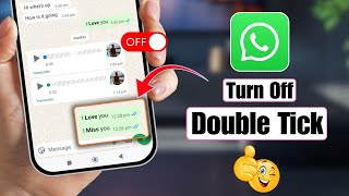 How To Turn Off Double Tick In WhatsApp Message | Disable Read Receipts on WhatsApp (2026