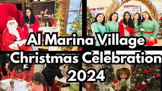 Christmas Celebration at Marina Mall Abudhabi 2024| winter Celebration Marina mall Abudhabi|