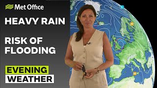 22/05/24 – Heavy rain and showers – Morning Weather Forecast UK –Met Office Weather