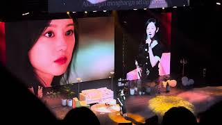 KIM JI WON - FROM THE BOTTOM OF MY HEART (Fan Meeting “Be My One” at Jakarta)